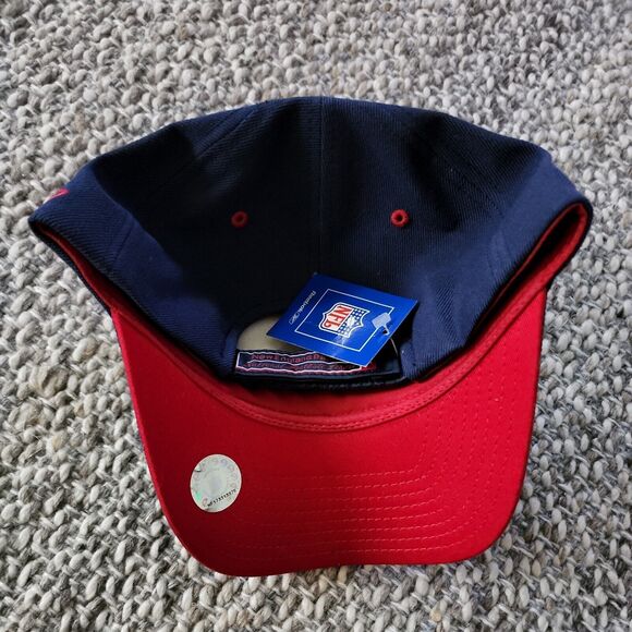 NEW ENGLAND PATRIOTS Football VINTAGE Blue REEBOK Hat Cap NFL Adjustable NEW - Picture 2 of 4